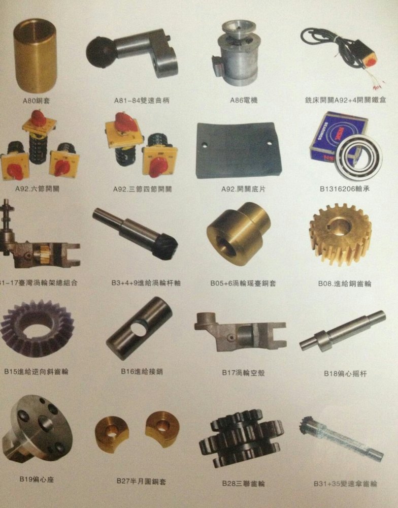 osmt M1tr Milling Machine Spare Parts