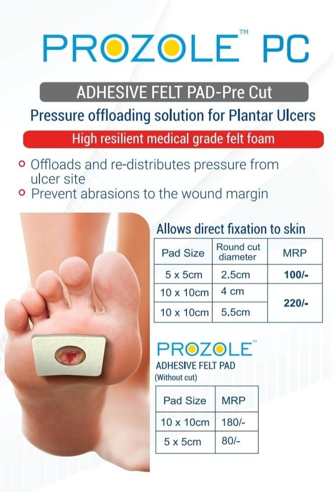 PROZOLE PC (Adhesive felt pad-pre cut