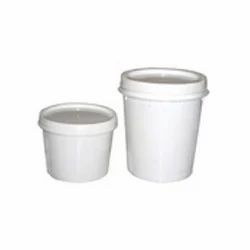 Adhesive Plastic Container