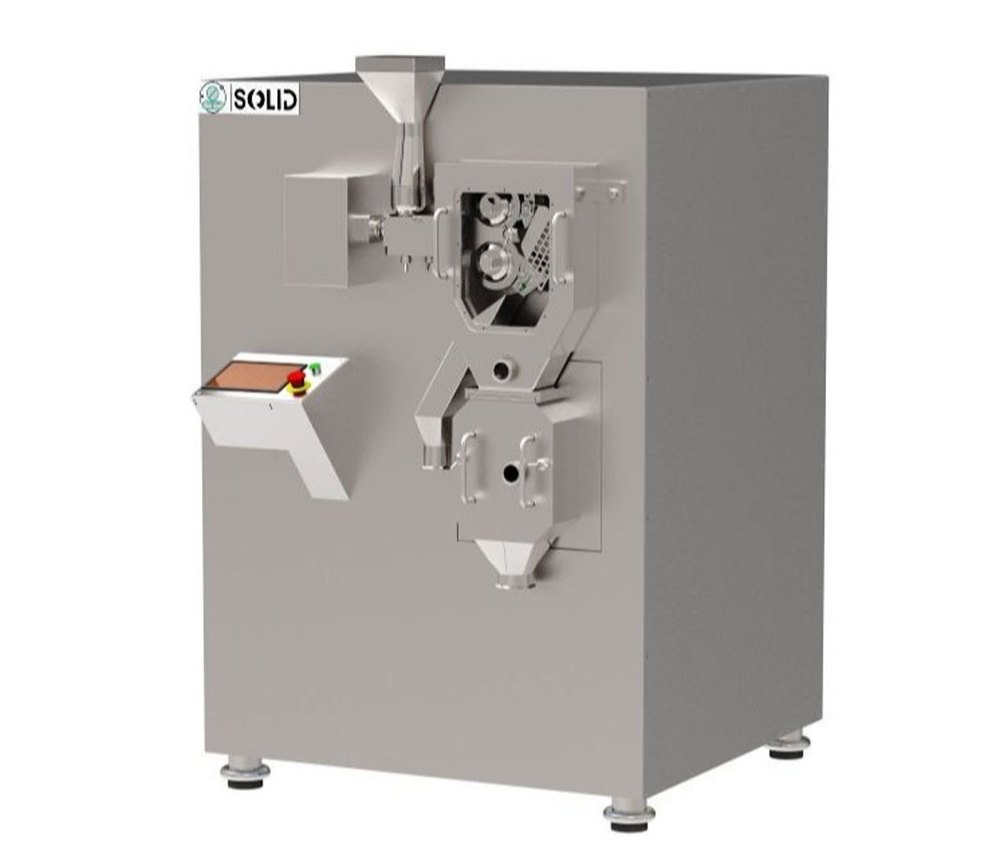 Pilot Scale Horizontal Roll Compactor, Capacity: 350 kg/Hour