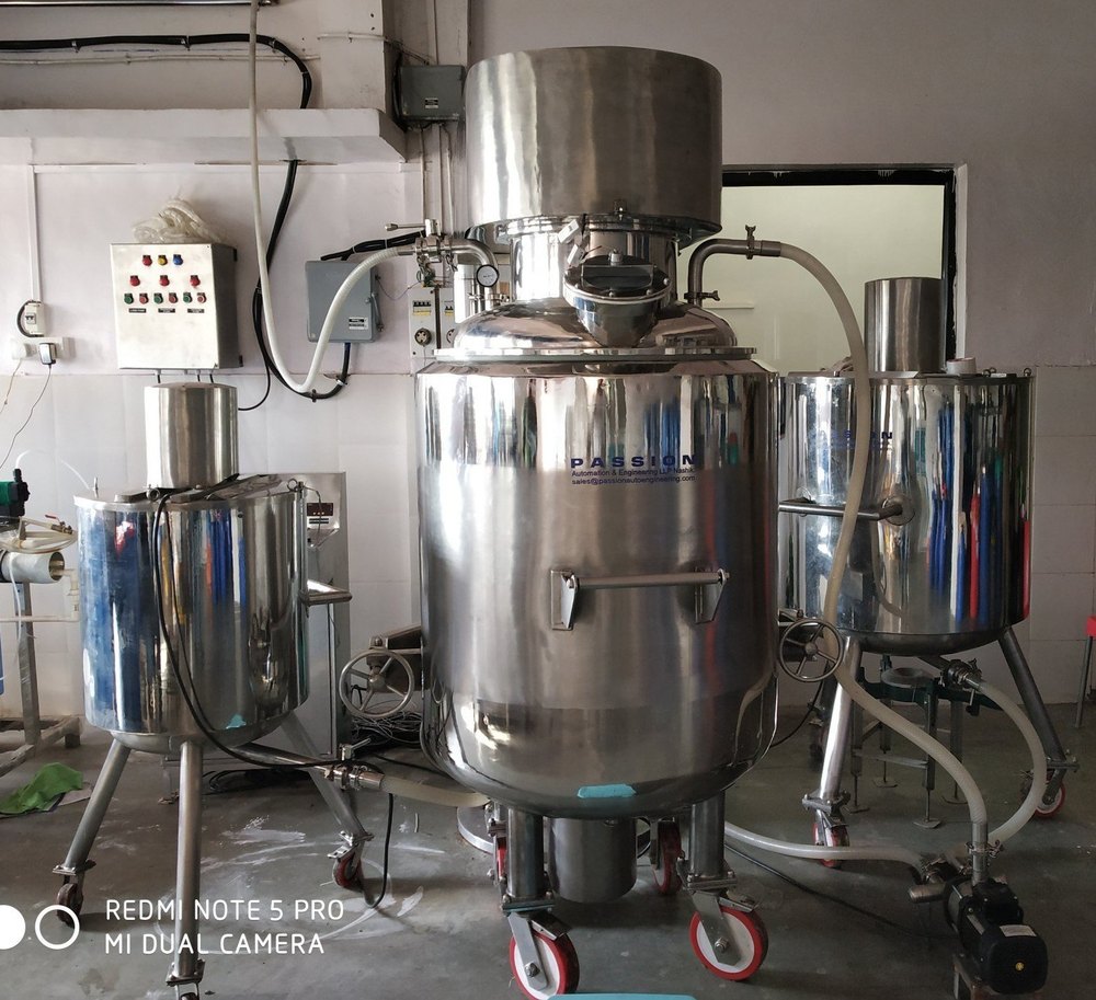 Ointment Syrup Manufacturing Plant, Capacity: 100 Liter To 10000 Liter