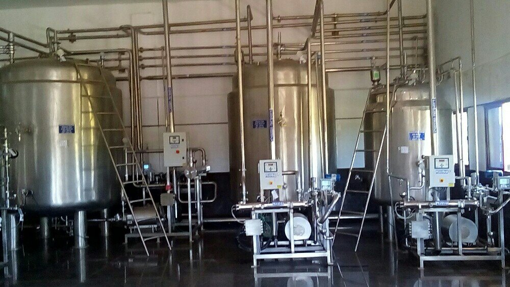 Stainless Steel 500 LPH Purified Water And Wfi Storage Tanks, Material Grade: SS316L