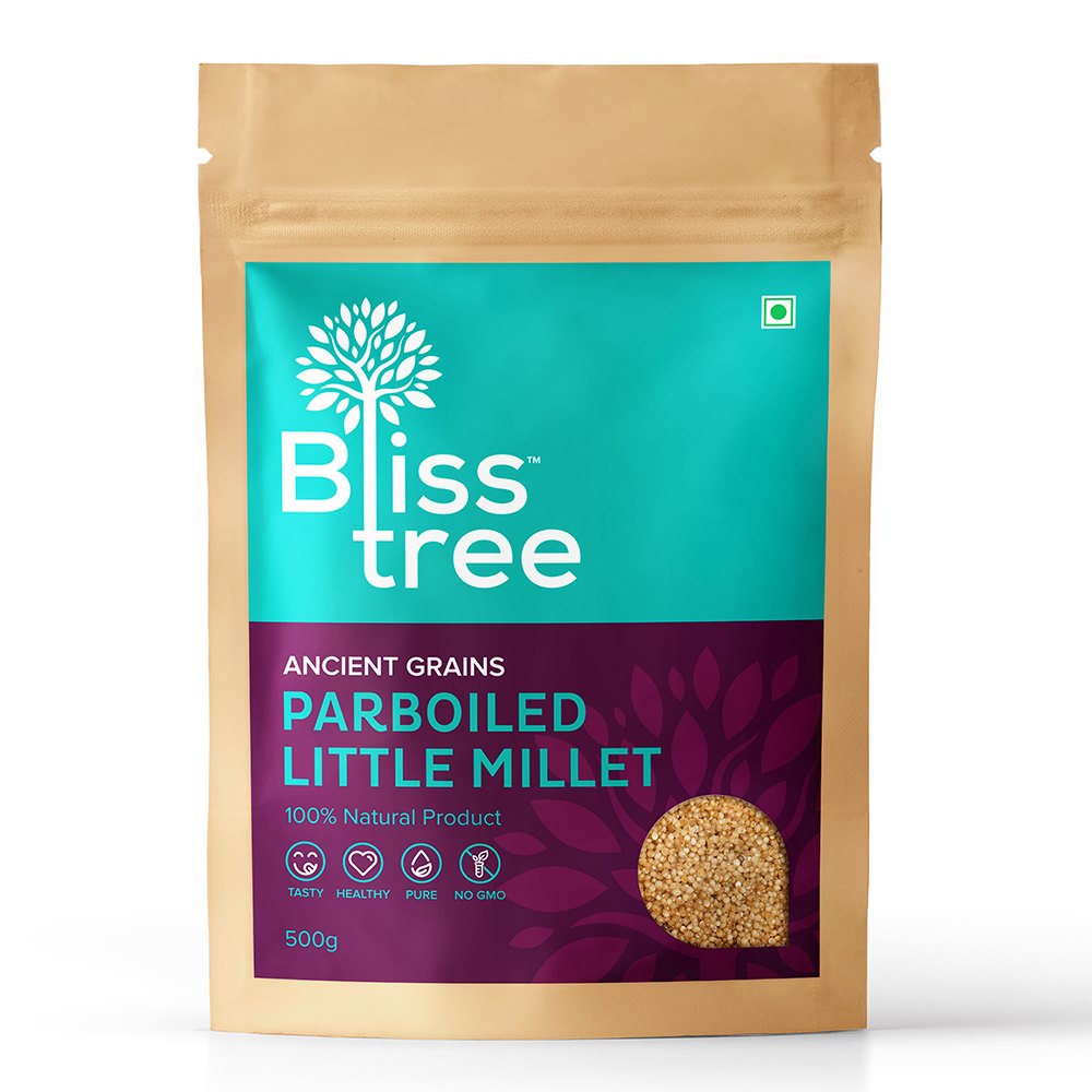 Bliss Tree Indian Parboiled Little Millet, Gluten Free, Packaging Type: Poly Pouches