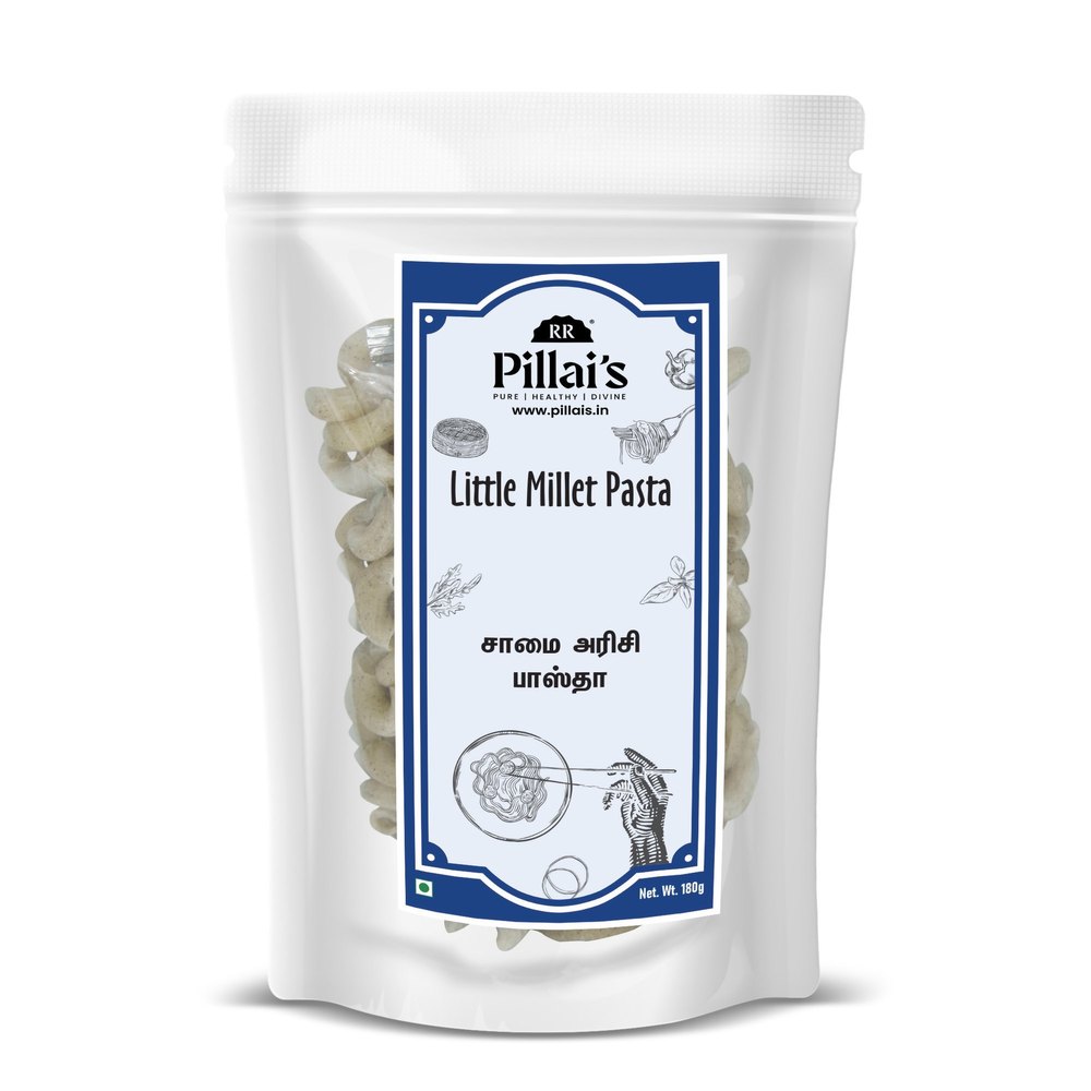Little Millet Pasta, Packaging Type: Packet, Packaging Size: 180g
