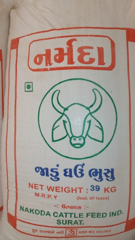 Narmada Indian Wheat Bhusu, 40kg, Packaging Type: Plastic Bag