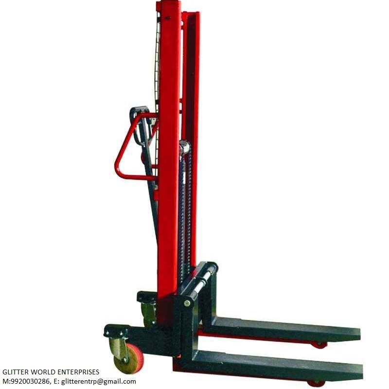 Fork Stacker Godrej GMS 1016 Manual Stacker, Load Capacity: 1000 kg, For Material Handling