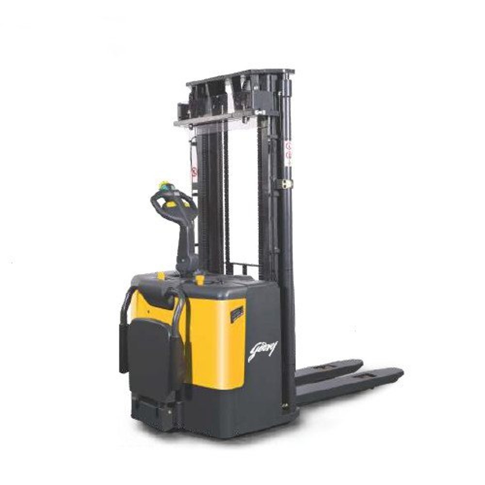 Battery 1.2 Ton Godrej Fully Electric Stacker, For Pedestrian
