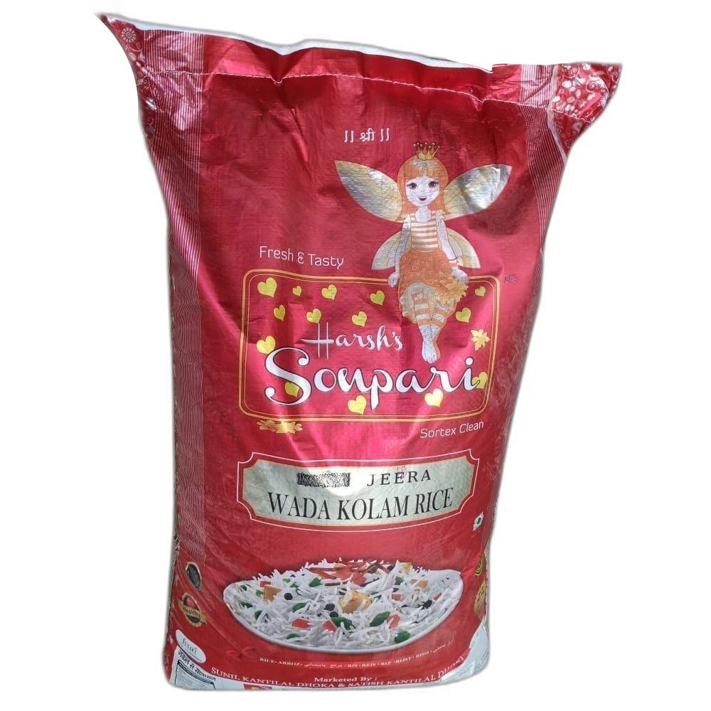 Soupari Wada Kolam Rice, Packaging Type: PP Bag, Packaging Size: 30kg