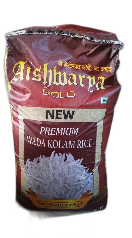 Aishwarya Wada Kolam Rice, Packaging Type: Plastic Bag, Packaging Size: 30 Kg