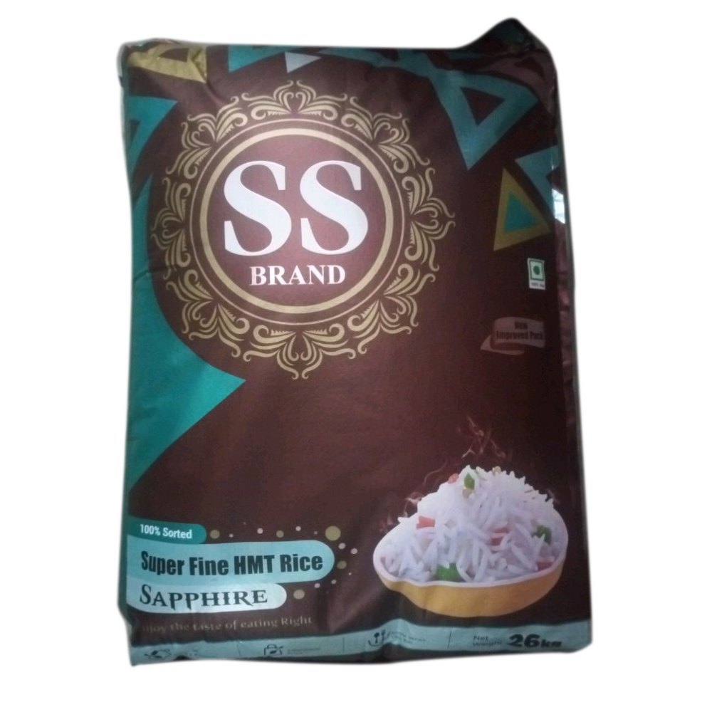 SS Brand Super Fine HMT Rice, Packaging Type: PP Bag, Packaging Size: 26kg