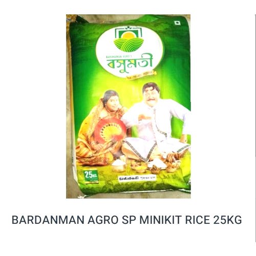 Miniket Rice Long-Grain Rice 25 Kg Bardanman Agro SP Minikit Rice, Speciality: Gluten Free