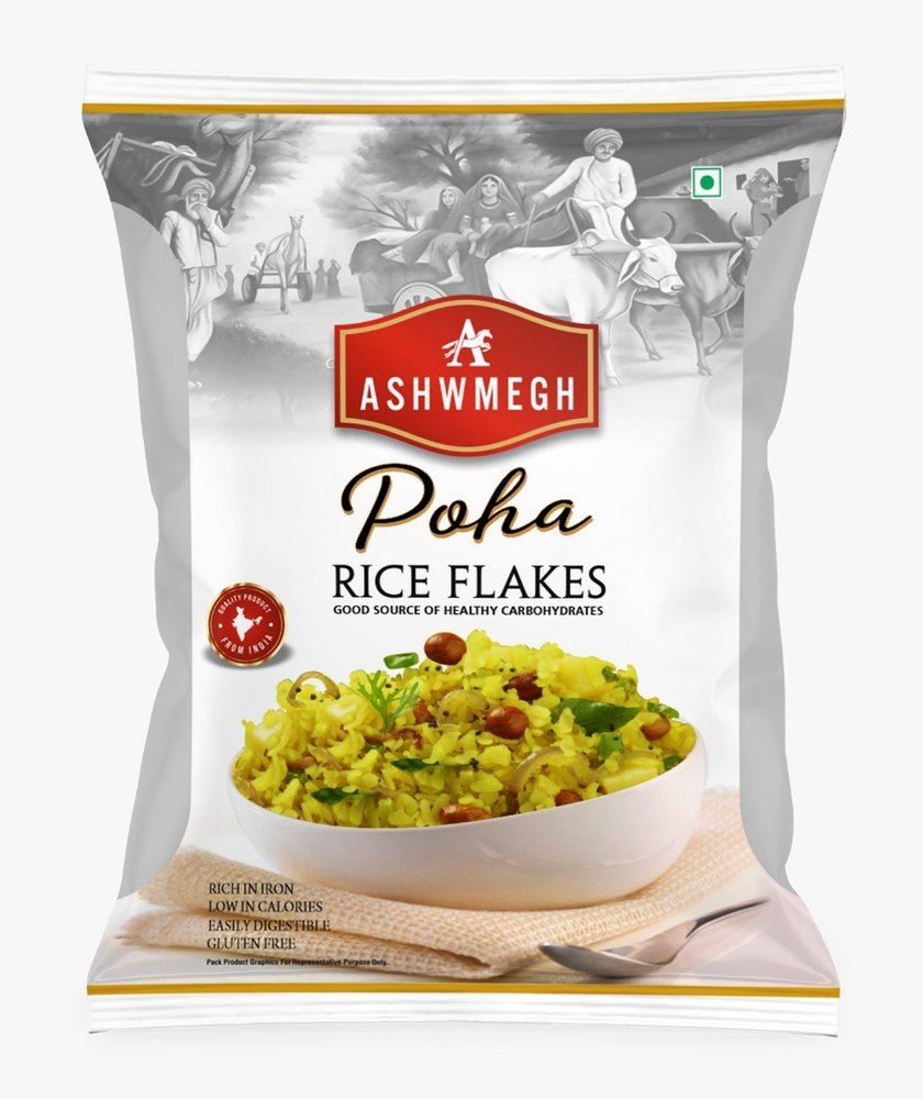 ashwmegh spices Rice Flakes, Size: Loose