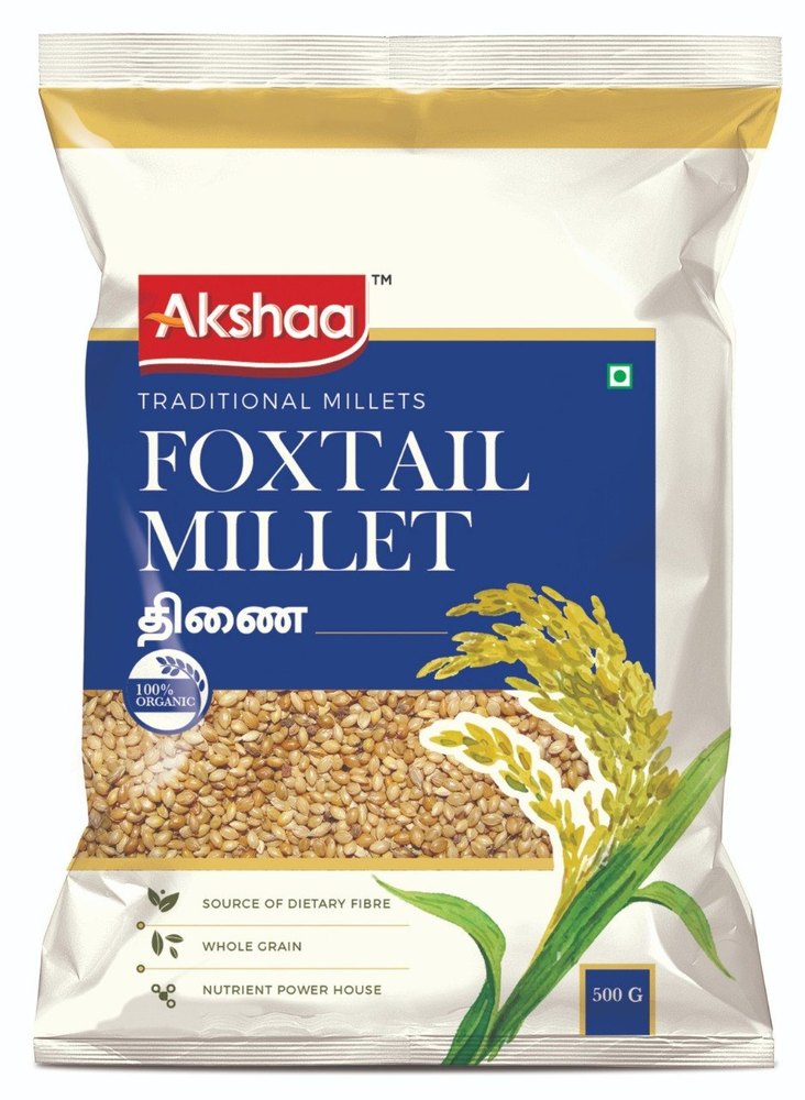 500GM Foxtail Millets, Packaging Size: Pouch, Gluten Free
