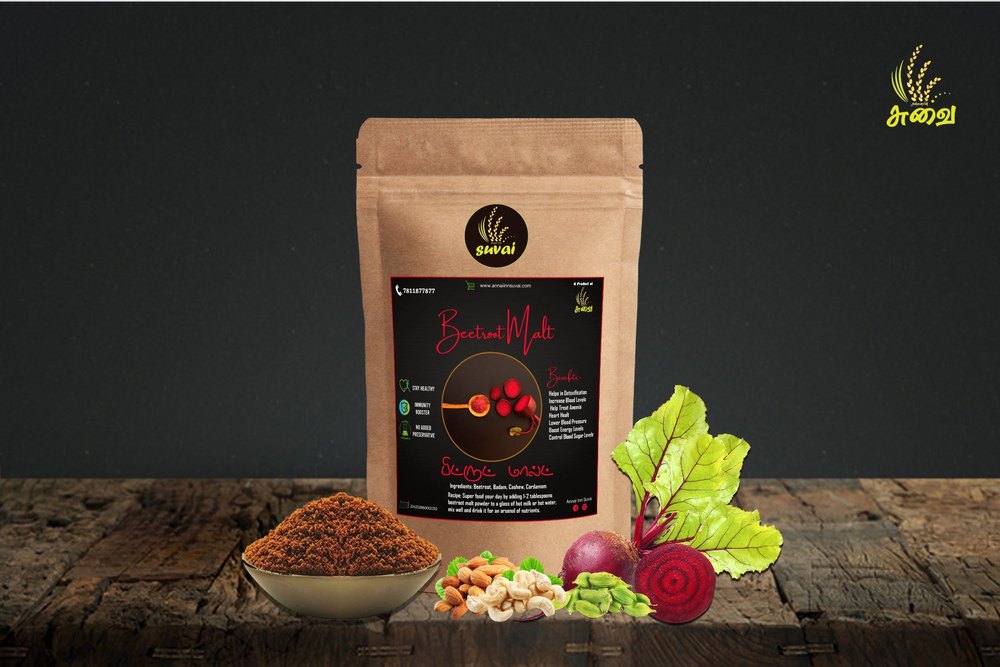 Redish Brown Beetroot Malt, High in Protein