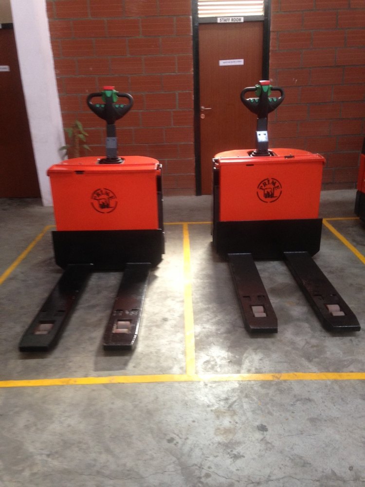 New Sparingly Used Voltas Battery Pallet Trucks-2 No\'s.