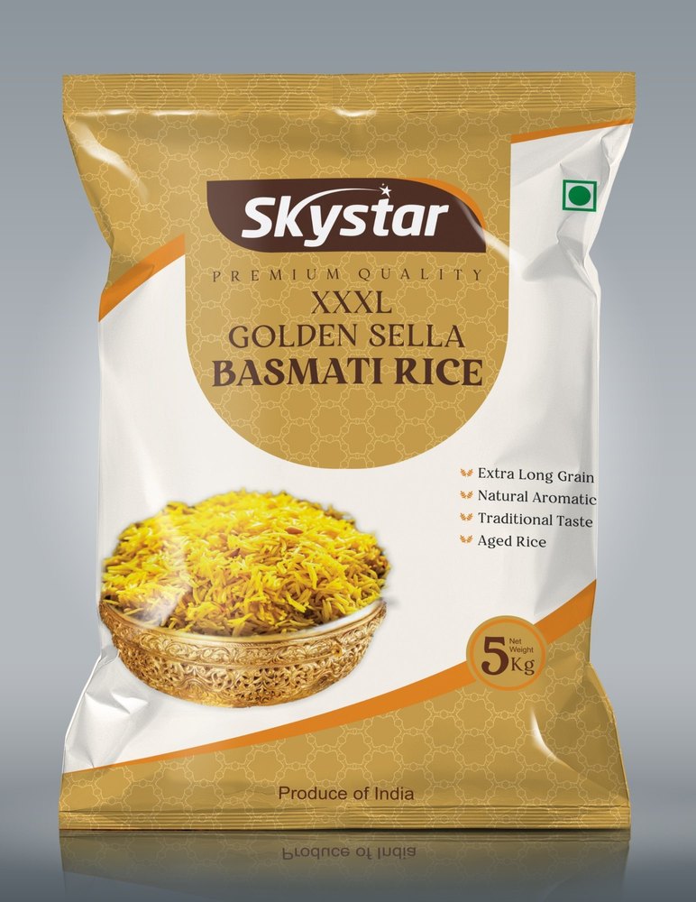 Skystar Golden Sella XXXl Basmati Rice, 25 Kg