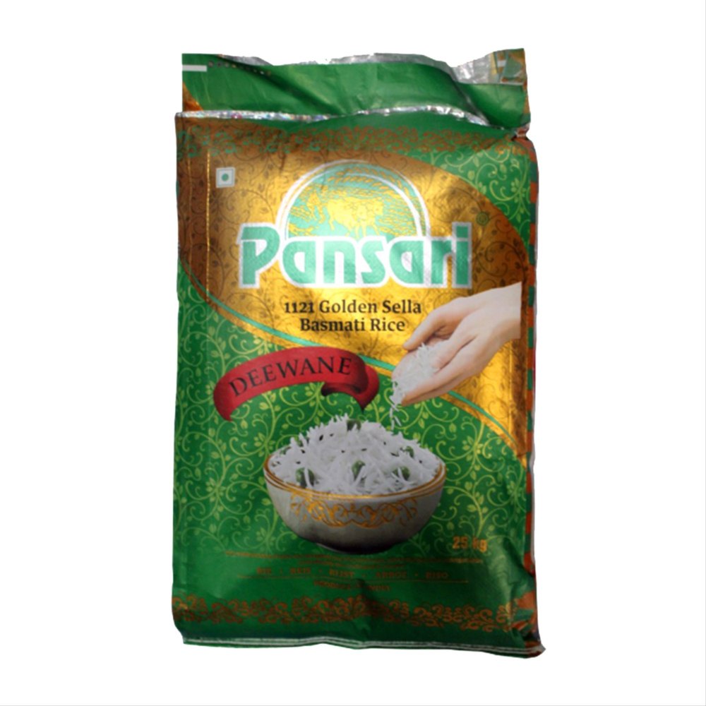 25 Kg Pansari Golden Sella Basmati Rice