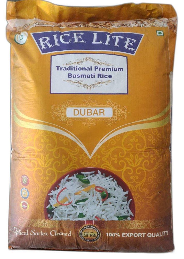 RICE LITE Dubar Basmati Rice, 25 kg
