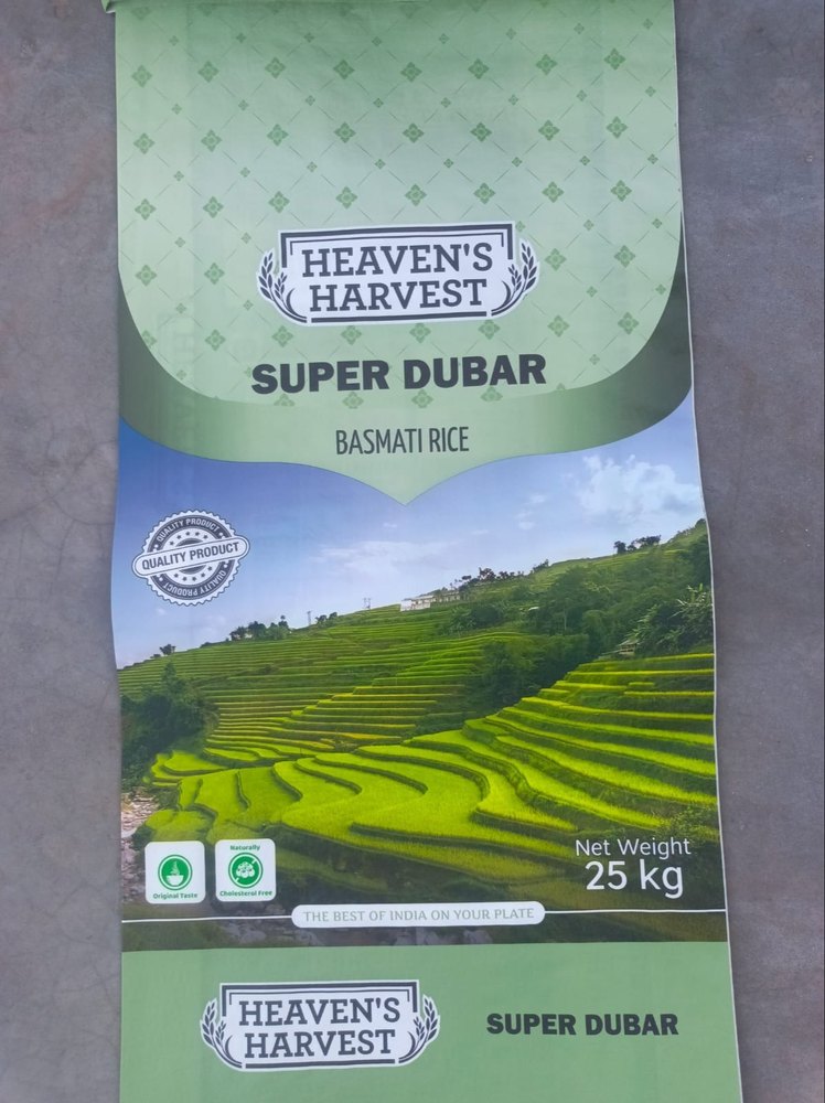 Heaven\'s Harvest Super Dubar Basmati Rice, 25 kg