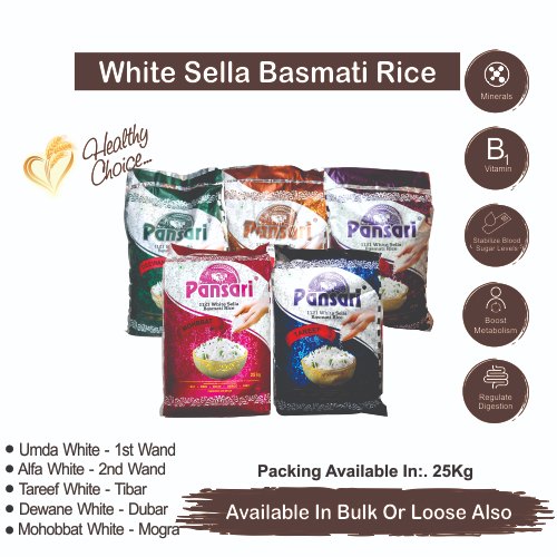 Pansari White Sella Basmati Rice