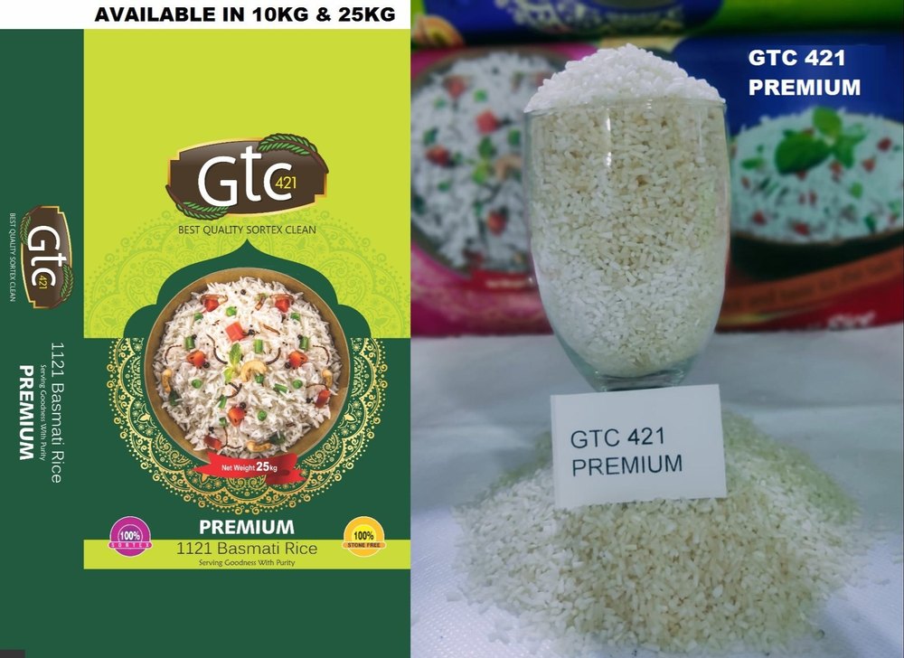 GTC 421 Premium Rice Pack Of 10KG, Bag