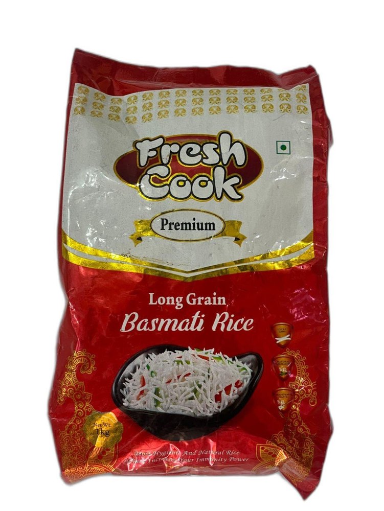 Fresh Cook Basmathi Rice, Packet, 1 kg