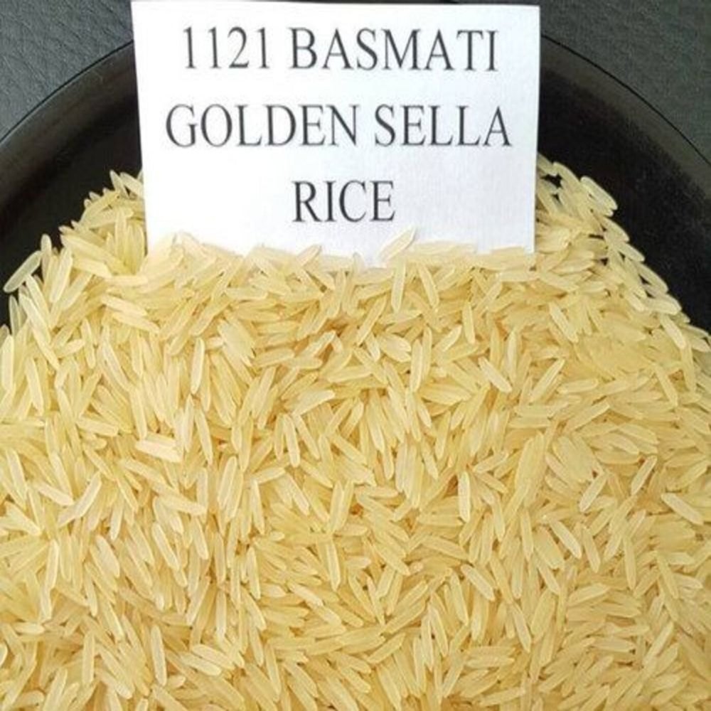1121 Basmati Golden Sella Rice, 25 kg