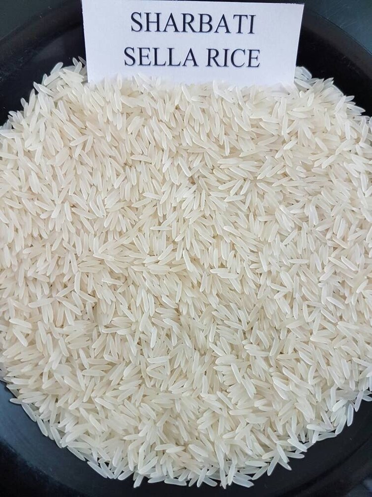 20 kg Creamy White Sharbati Sella Rice, Packaging: HDPE Bags
