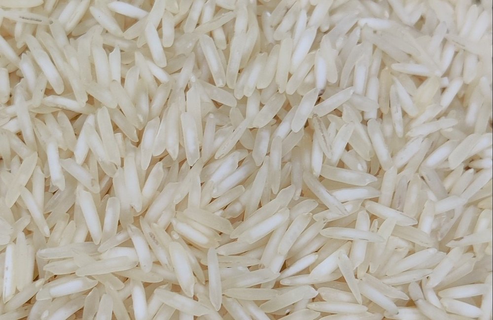 White Loose Sharbati Rice, High in Protein