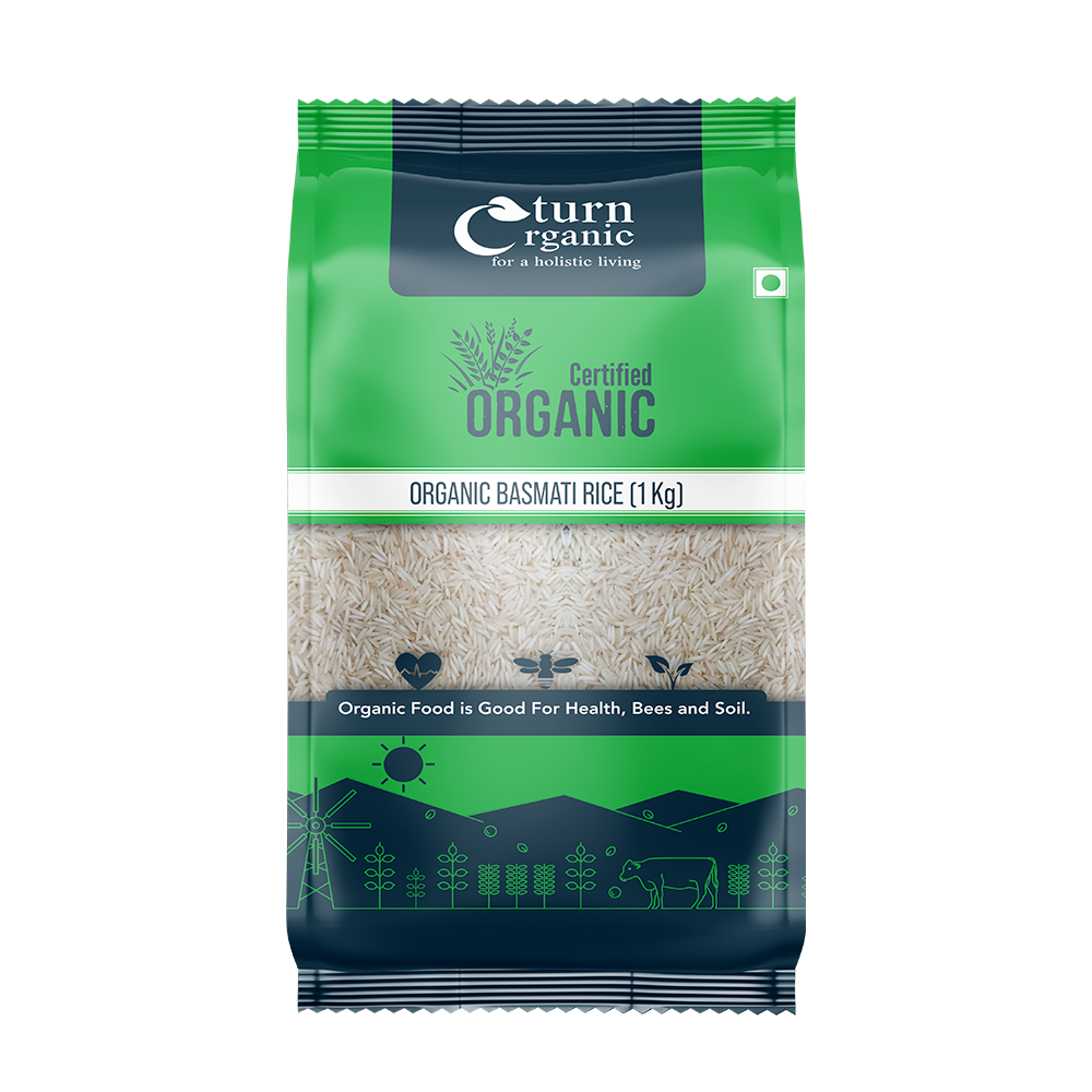 1kg Organic Basmati Rice