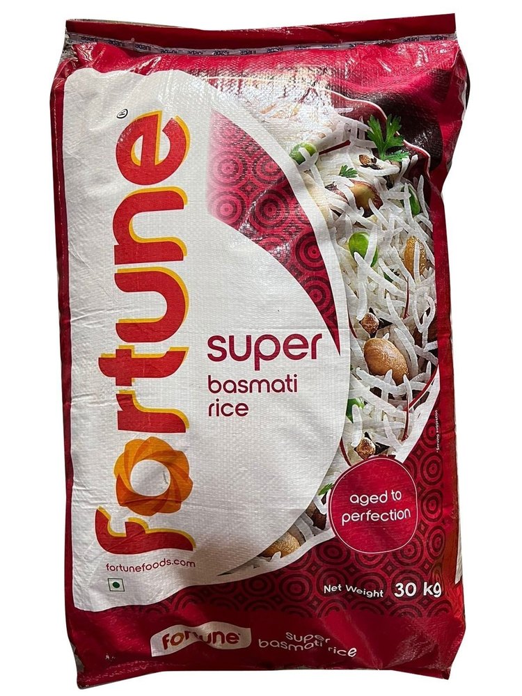 30 Kg Fortune Super Basmati Rice, Bag