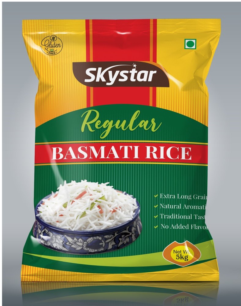 Skystar Regular Basmati rice, Bag, 25 kg