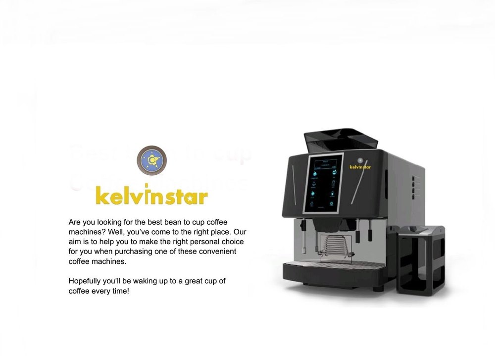 kelvienstar Latte Coffee vending machine, Black