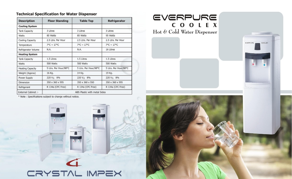Everpure Hot and Cold Domestic Water Dispenser
