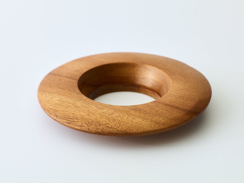 Brown Wooden Origami Dripper Holder, For Restaurant