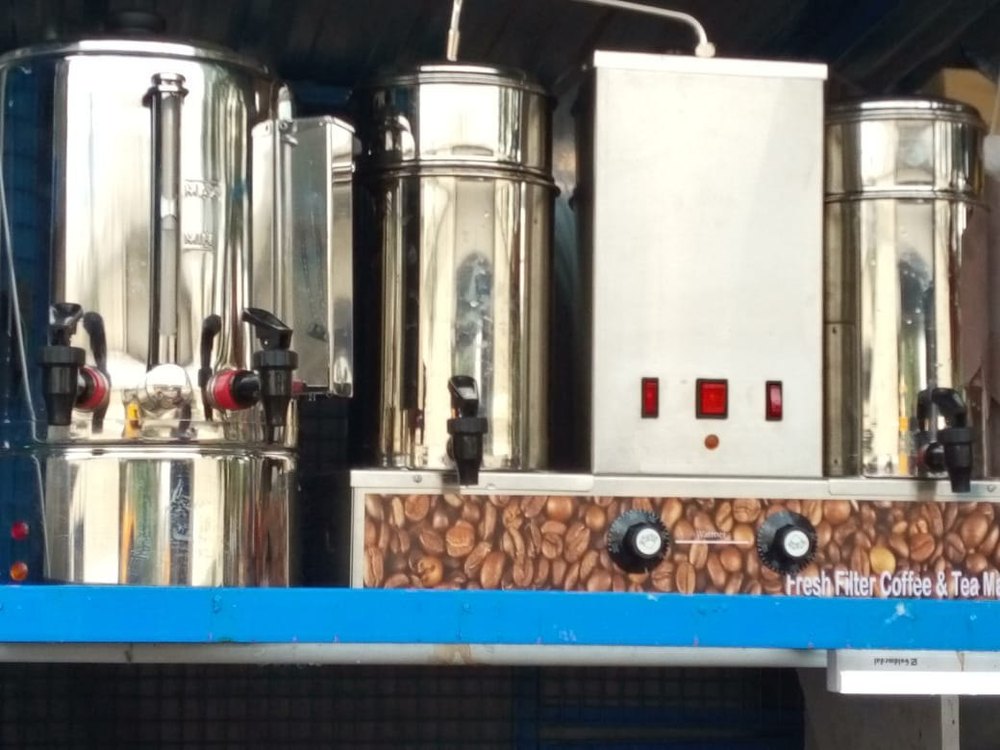 Manual Filter Coffee Maker with Milk Boiler