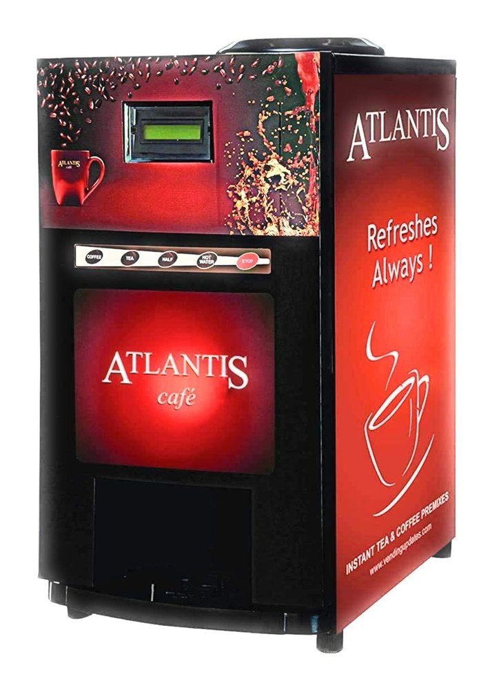 Stainless Steel Tea Vending Machine, For Commercial