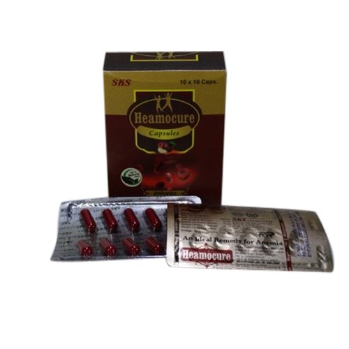 Heamocure Capsules, Packaging Type: Box