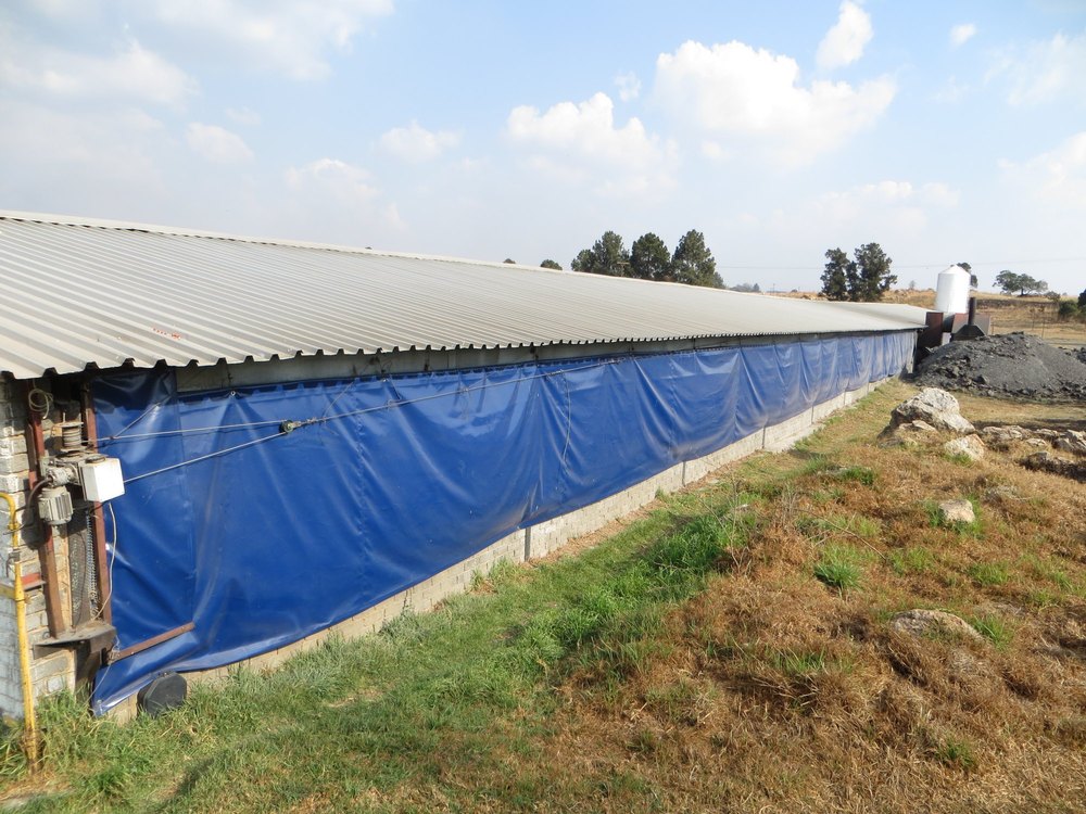 PE Laminated HDPE Poultry Curtains