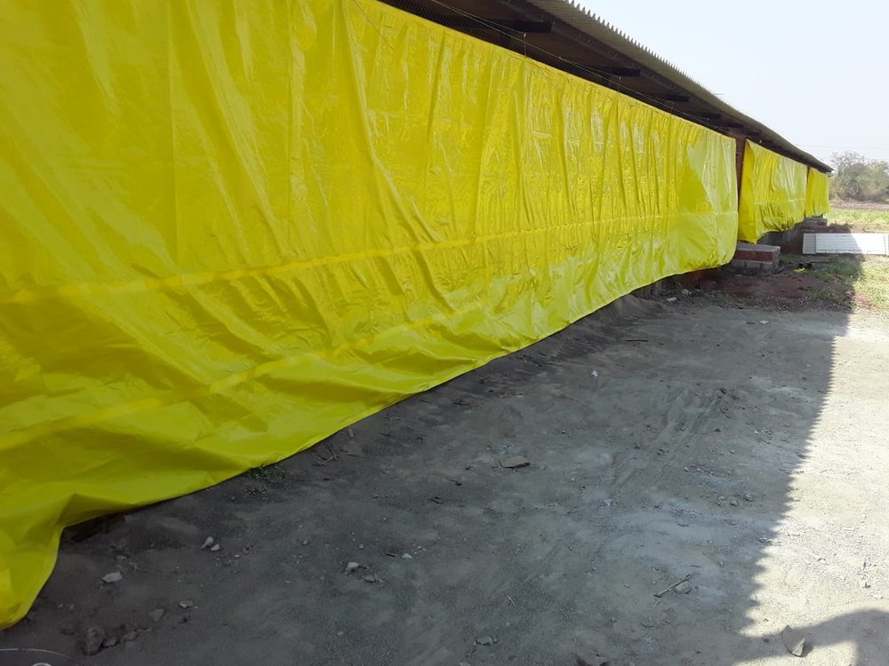 HDPE Poultry Curtains Tarpaulins