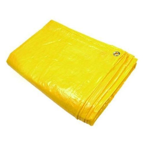 PE Laminated Yellow HDPE Poultry Curtains, Packaging Type: Bundle, Thickness: 100-250 Gsm