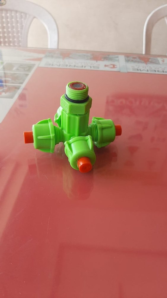 GLP Plastic Poultry 4 Way Fogger, Size: 20 Mm