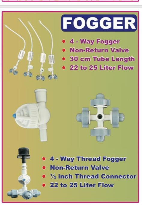 Fogger, Size: 4 Way