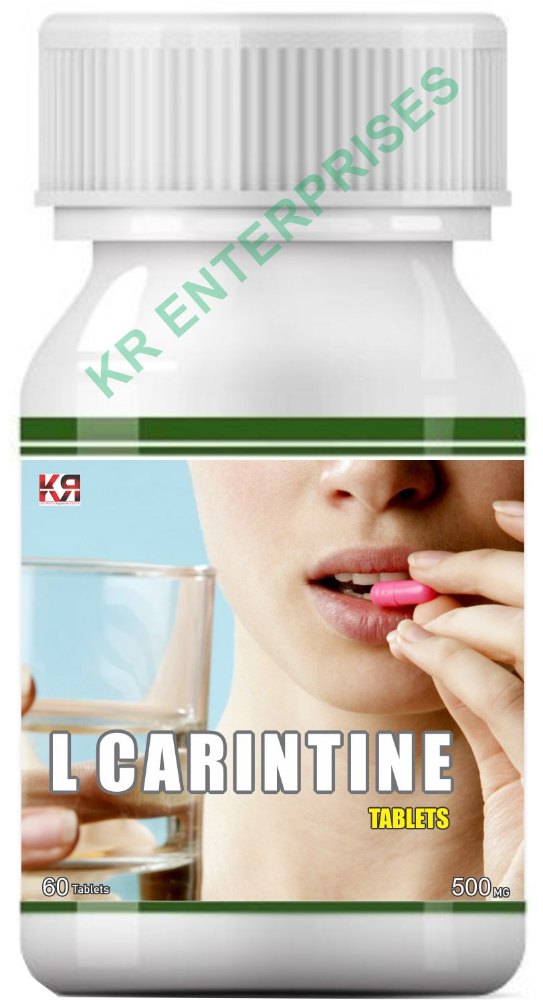 KR Enterprises L Carintine Tablets, 500 mg, Grade Standard: Food Grade