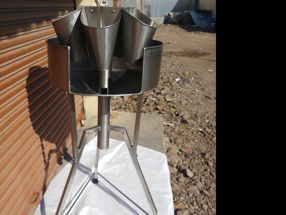 SS 304 Poultry Killing/ Halal Cone 5 bird per batch( Rotating)