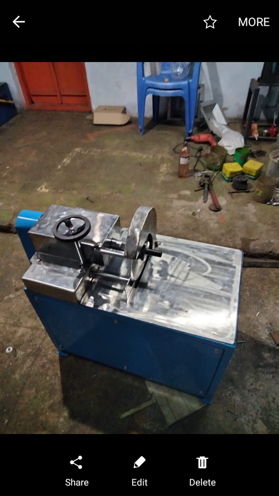 Manual Fish Cutting Machine, 150 kg per hour, 1 HP