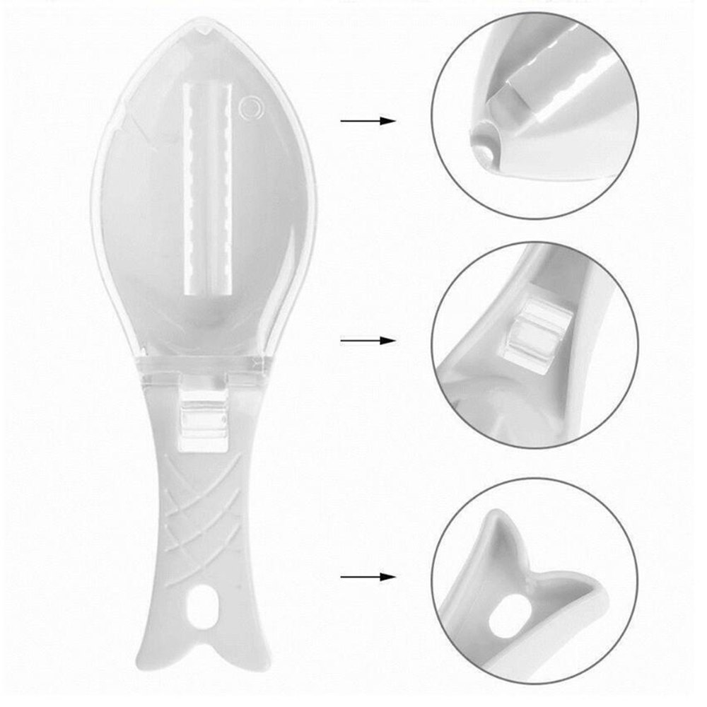 Multicolor Fish Scale Scrapper, For Kitchen