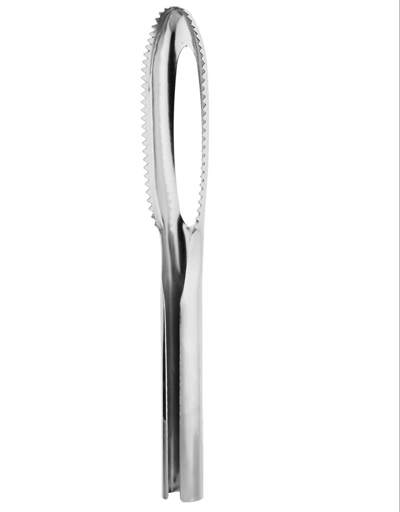 Manual Stainless Steel Fish Scale Cleaner Knife Scraper Peeler Cleaning Tool