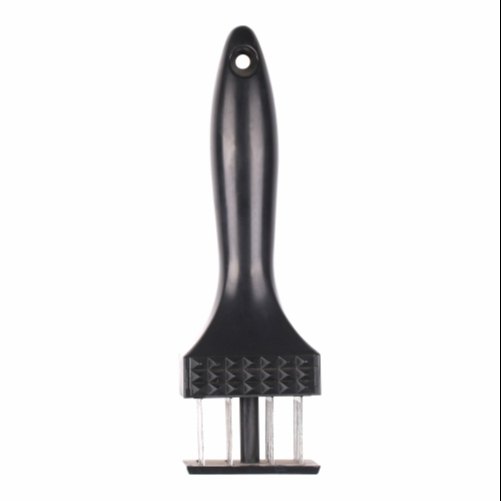 Classy Touch 2 in 1 Professional Meat Tenderizer with Hammer ABS Plastic & Stainless Steel (Black)