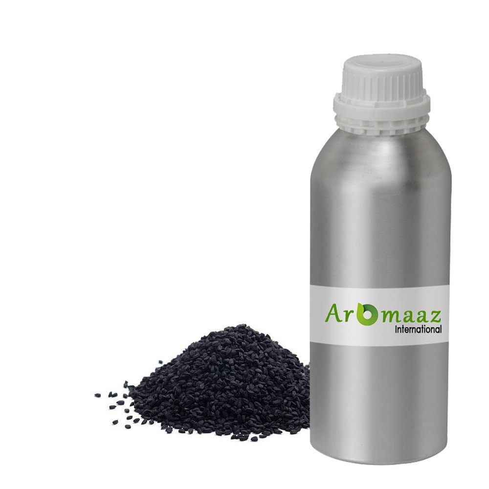 100% Pure Natural Cold Pressed Black Cumin Seed Carrier Oil, For Aromatherapy, Aluminium Bottle